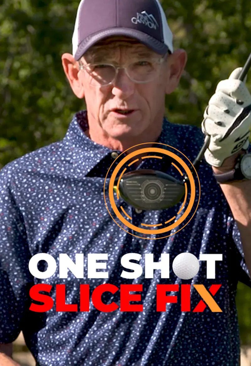 Hank Haney on the cover of One Shot Slice Fix
